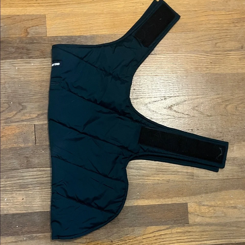 3/$25 Lands' End Dark Green Dog Puffer Jacket